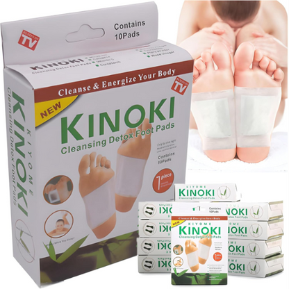 PARCHES KINOKI (PACK X3 UND) | Desintoxica tu cuerpo y siéntete mejor